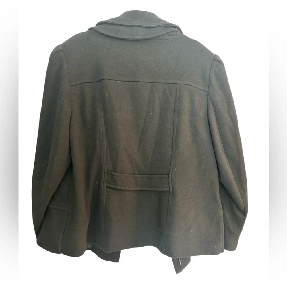 INC International Concepts Black Coat Jacket - Picture 4 of 5